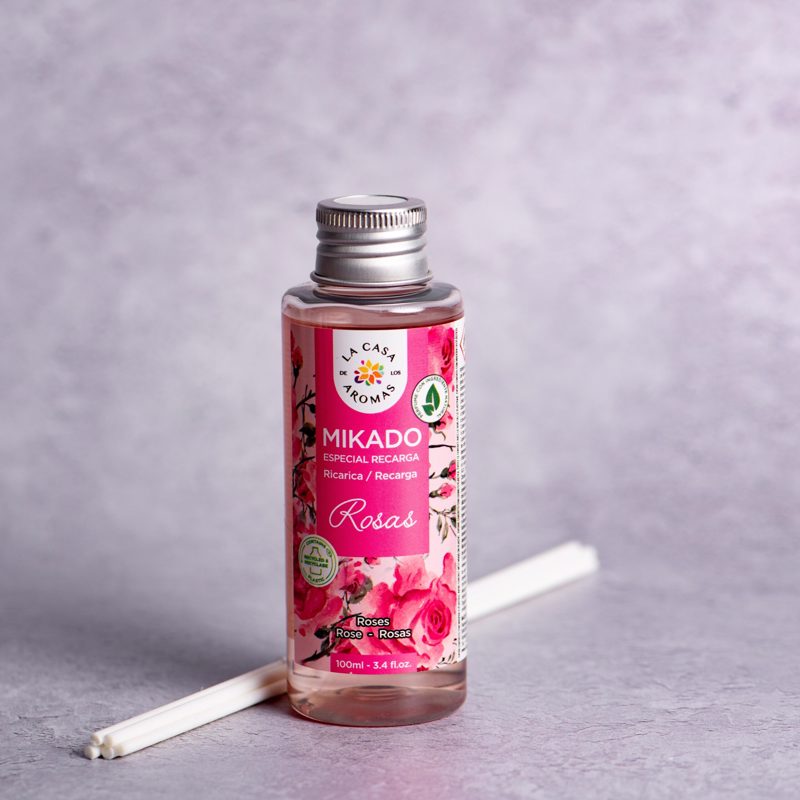 Αρωματικό Χώρου με Sticks Τριαντάφυλλο 100ml 031022